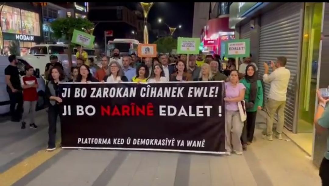 Van’da Narin İçin Kitlesel Yürüyüş