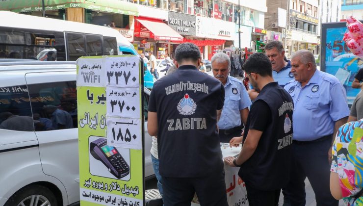 Van Belediyesi Kaldırım İşgali Denetimi
