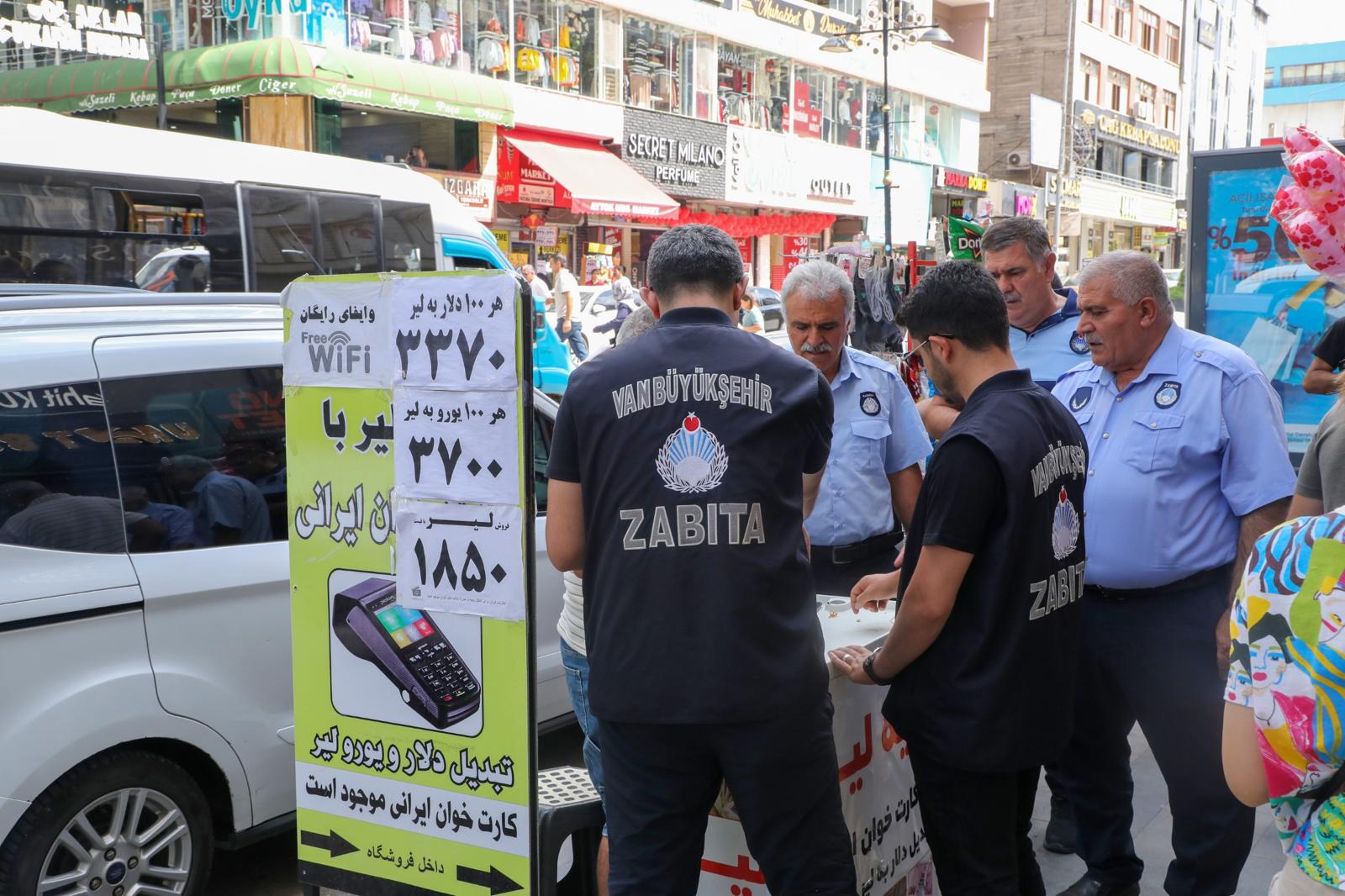 Van Belediyesi Kaldırım İşgali Denetimi