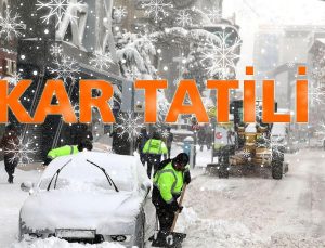 Van’da Kar Tatili Duyurusu