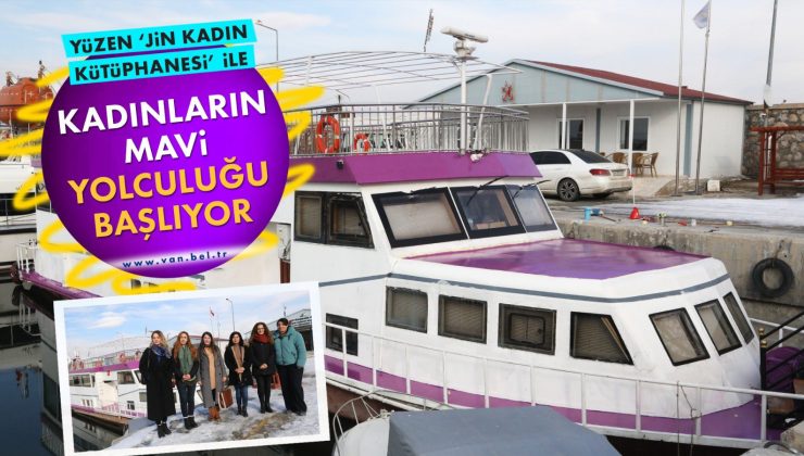 Van Gölü’nde Kitap Kokusu: Yüzen Kadın Kütüphanesi Açılıyor