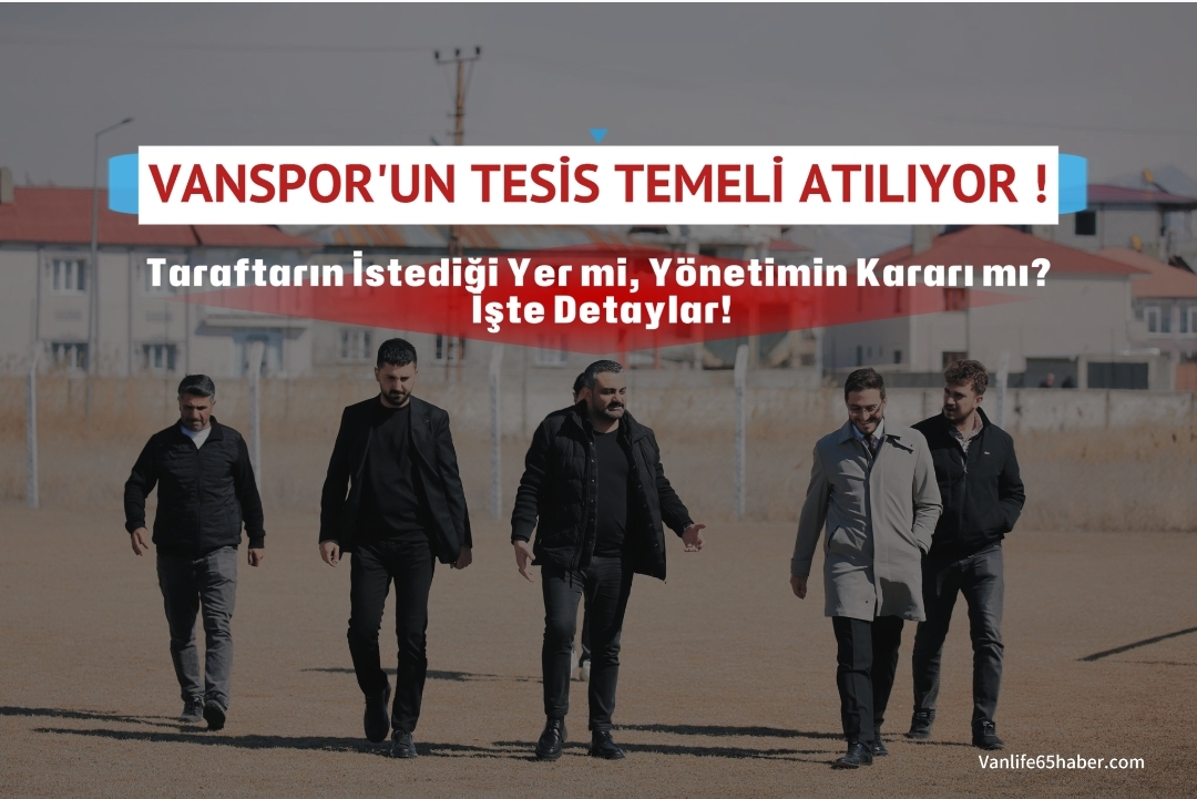 Vanspor Taraftarı Yeni Tesis İçin Ayaklandı: İskele Değil, Edremit İstiyorlar!