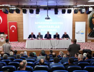 Van Büyükşehir Belediyesi’nin Mahalle Muhtarları Toplantısı Tuşba İlçesinde Gerçekleştirildi