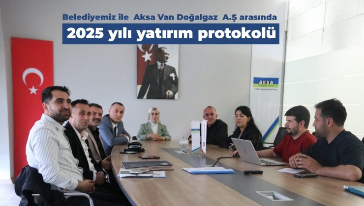 Edremit’te 2025 Yılı Doğalgaz Yatırımları İçin Protokol İmzalandı