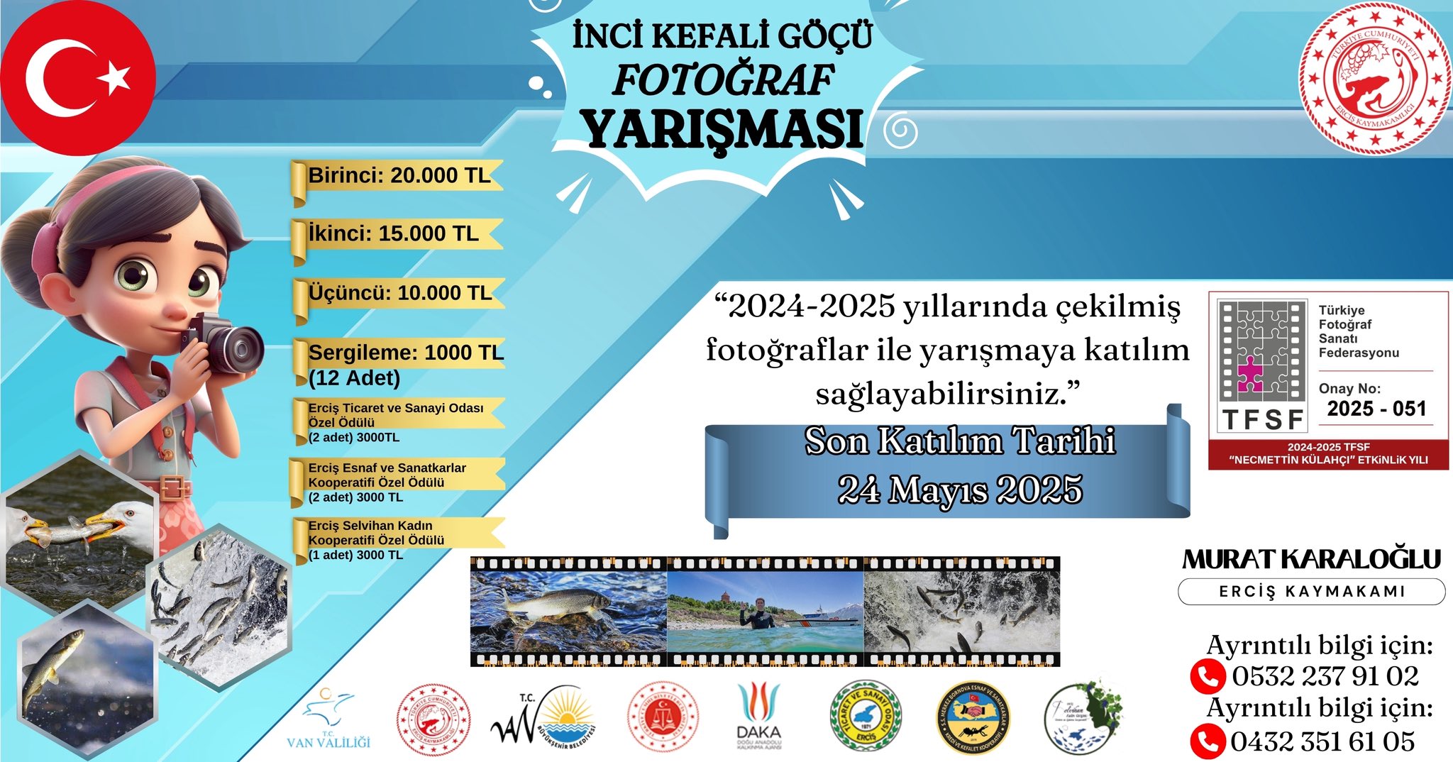 İnci Kefali Göçü Fotoğraf Yarışması Başlıyor