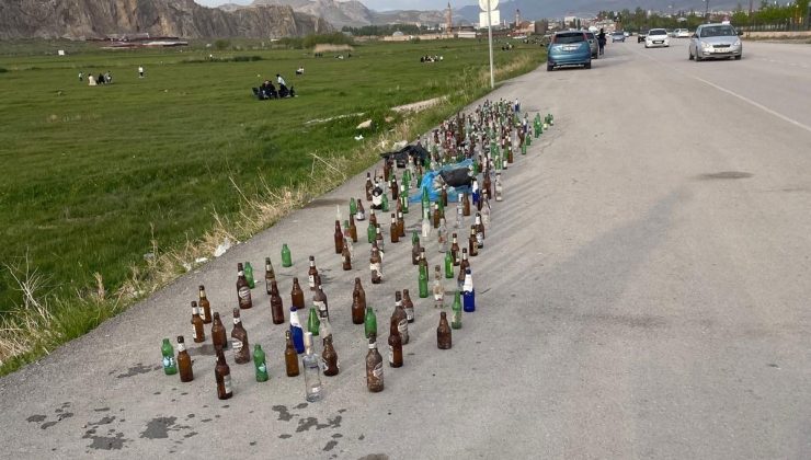 Van Kalesi’nde Çevre Duyarlılığı: Alkol Şişeleri Tarihi Gölgeliyor