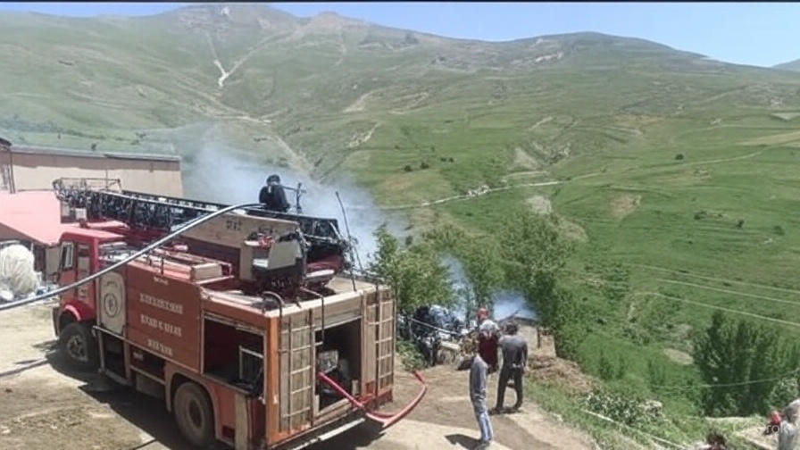 Bahçesaray’da Ev Yangını: 14 Yaşındaki Çocuk Hayatını Kaybetti