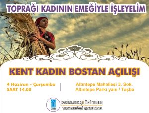 Tuşba’da Kadın Kent Bostanı Açılıyor !