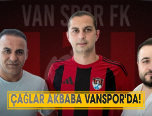 Vanspor, Kaleci Çağlar Akbaba ile Sözleşme İmzaladı