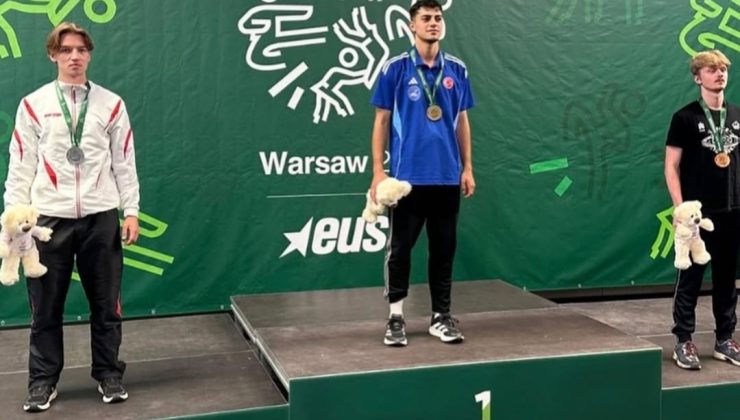 Vanlı Sporcu Alim Yönten’den Polonya’da Altın Madalya Gururu
