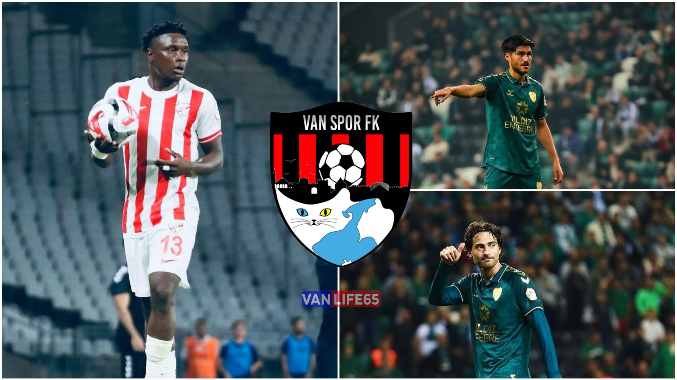 Vanspor’dan 3 Transfer Birden: Oulare, Ahmet Sağat ve Yusuf Cihat Çelik