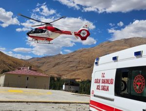 Bahçesaray’da Kalp Hastası İçin Helikopter Ambulans Seferber Oldu
