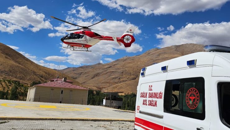 Bahçesaray’da Kalp Hastası İçin Helikopter Ambulans Seferber Oldu