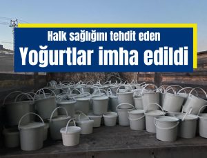 Van’da Halk Sağlığını Tehdit Eden Yoğurtlar İmha Edildi: Kaçak Tesis Mühürlendi
