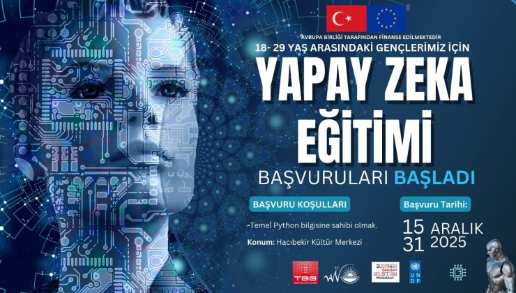 Van Büyükşehir Belediyesi’nden Gençlere Yapay Zeka Eğitimi: Başvurular Başladı