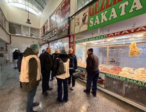 Van’da Sakatatçılar Çarşısı’nda Sıkı Hijyen Denetimi