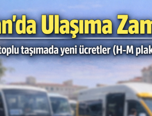 SON DAKİKA | Van’da Ulaşıma Zam! Toplu Taşıma Ücretleri Yeniden Belirlendi (H-M Plaka)