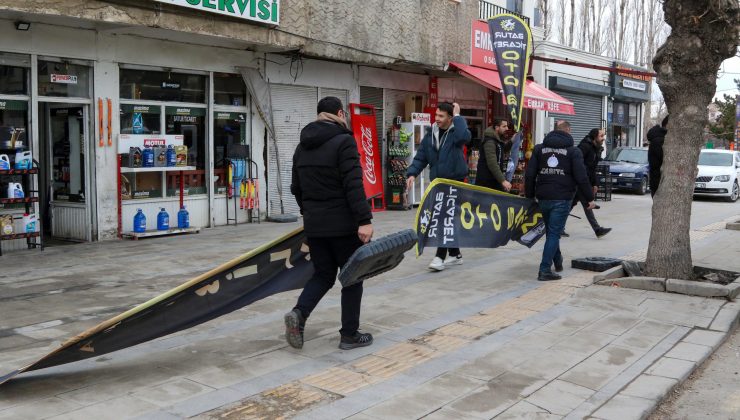 VAN’DA KALDIRIM İŞGALİNE SIKI DENETİM: ZABITA VE POLİS ORTAK OPERASYONDA