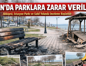 VAN’DA PARKLARA ZARAR: AKKÖPRÜ VE SAHİL YOLUNDA İNCELEME BAŞLATILDI