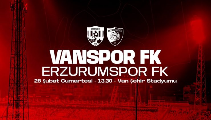 Trendyol 1. Lig’de Kritik Doğu Derbisi: Vanspor Play-Off, Erzurumspor Liderlik İçin Sahada