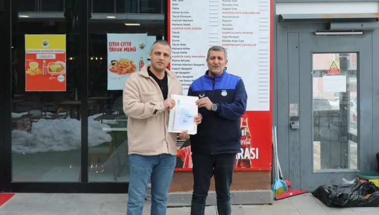 TUŞBA’DA “BEYAZ BAYRAK” DÖNEMİ BAŞLIYOR: HİJYENLİ İŞLETMELERE ÖDÜL