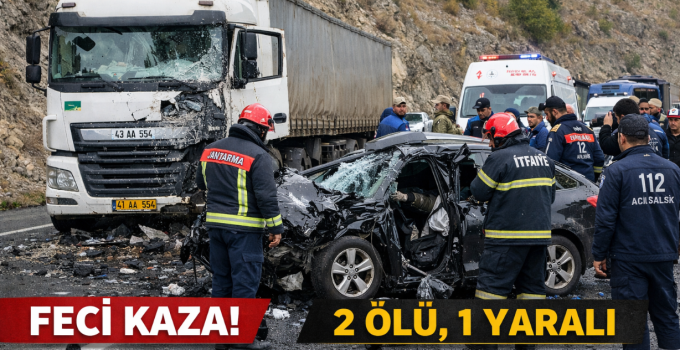 Tatvan’da Feci Kaza: Tır ile Otomobil Çarpıştı, 2 Kişi Hayatını Kaybetti