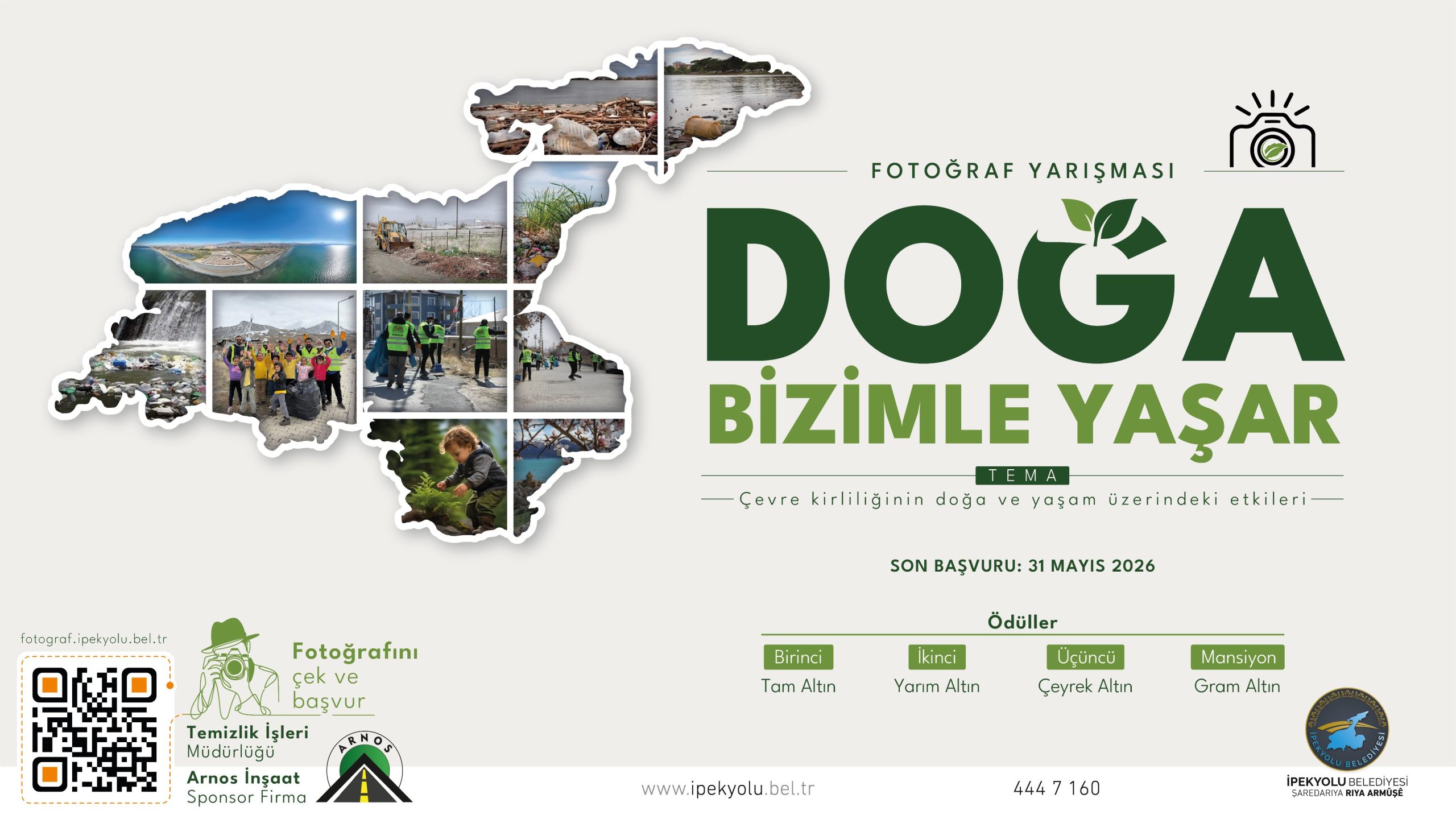 İpekyolu Belediyesi’nden Çevre Temalı Fotoğraf Yarışması: Kazananlara Altın Ödül Verilecek